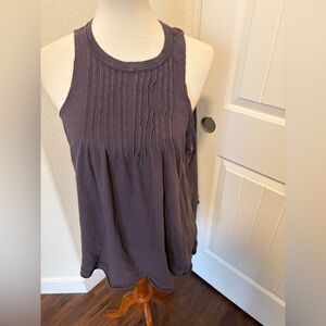 We The Free Dark Purple Tank Top